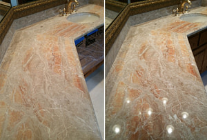 Marble Vanity Restoration