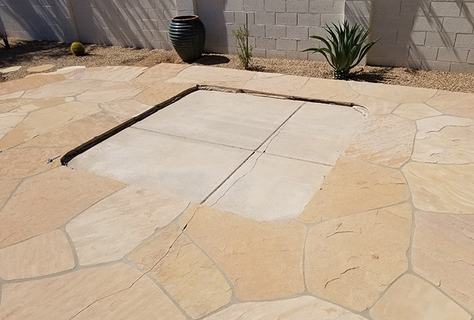 Flagstone Replacement