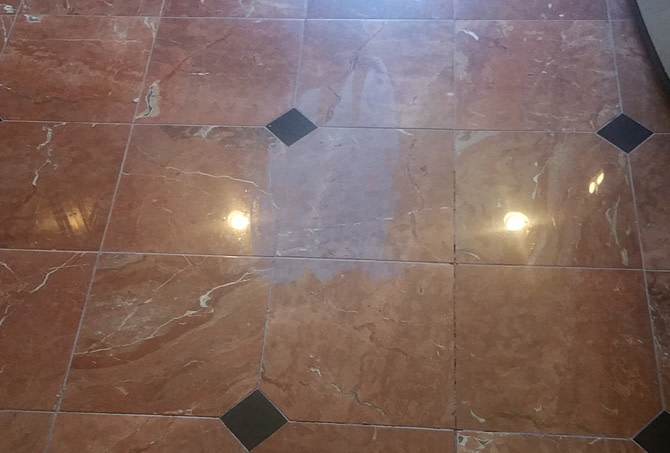 Granite Inlaid Floor