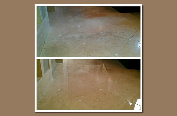 Marble Floor Polished
